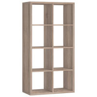 RAUMTEILER  in Holzwerkstoff   - Sonoma Eiche, Design, Holzwerkstoff (77/147/38cm) - Carryhome