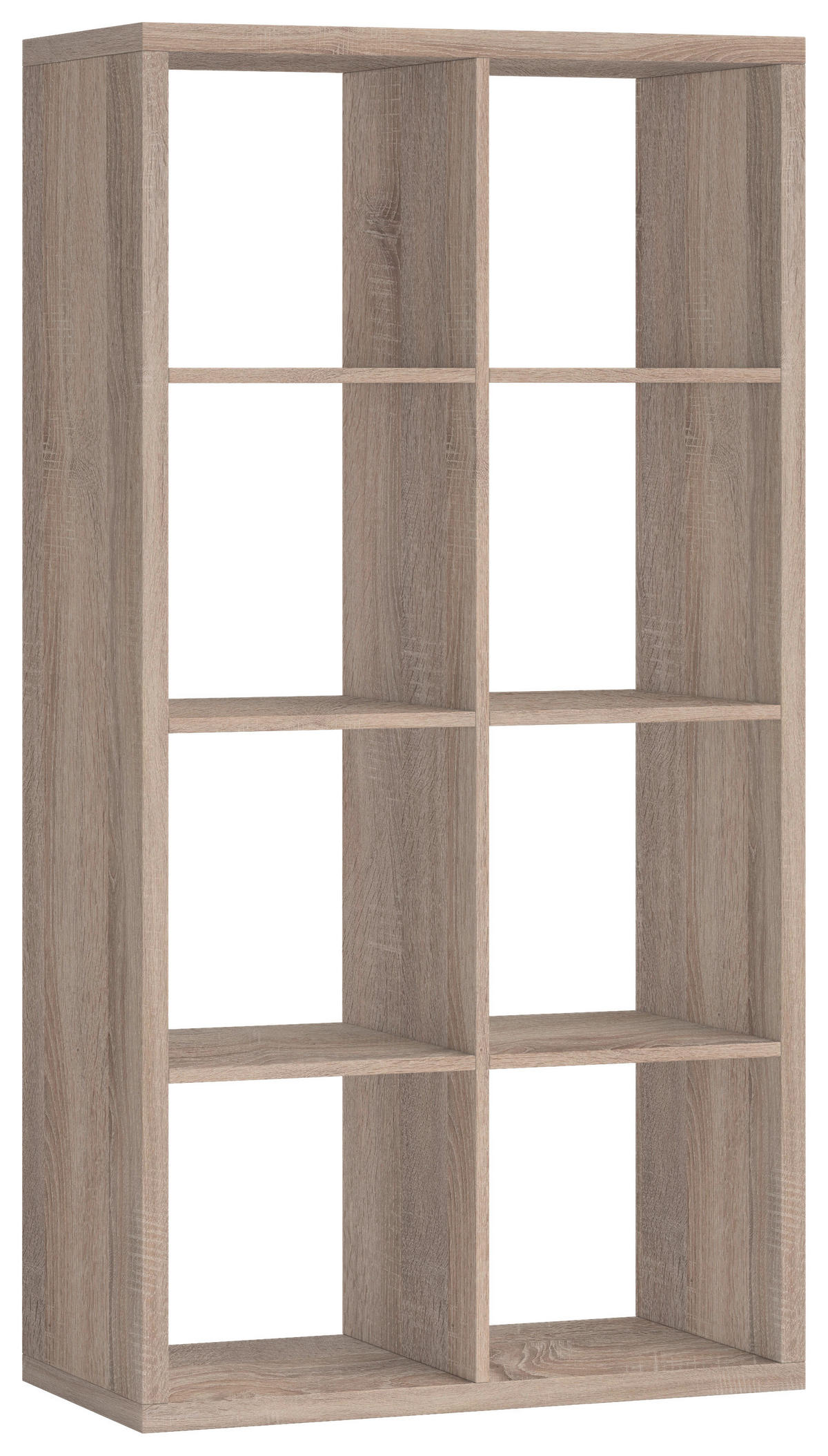 RAUMTEILER  in Holzwerkstoff   - Sonoma Eiche, Design, Holzwerkstoff (77/147/38cm) - Carryhome