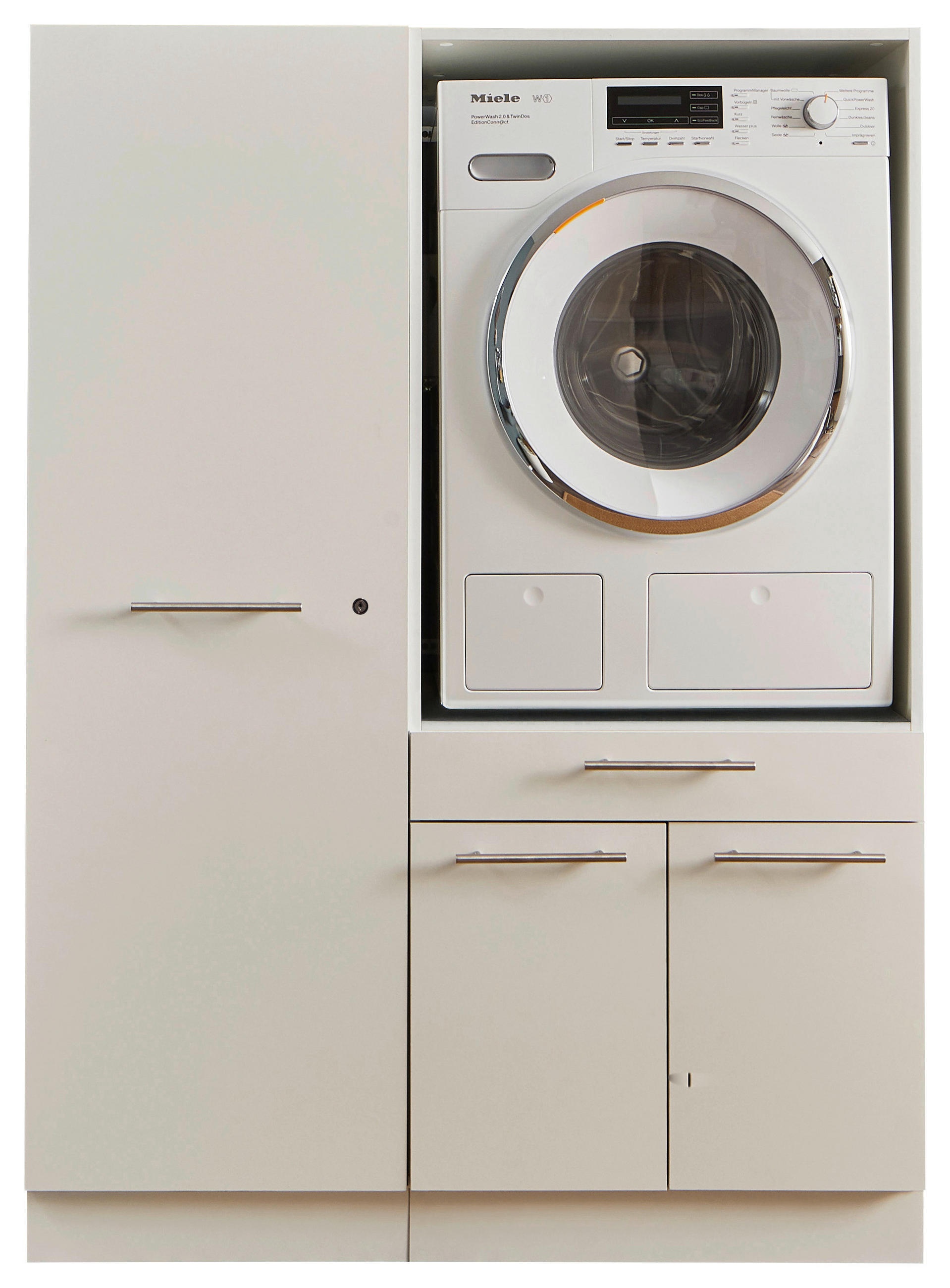 XXXLutz Hauswirtschaftsraum Laundreezy Weiß 117.5x162x67.5 cm