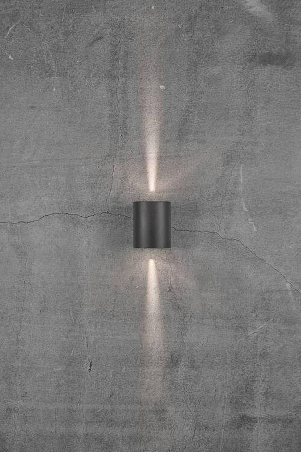 LED-AUßENLEUCHTE Canto   - Schwarz, Design, Metall (10,4/8,7/10cm) - Nordlux