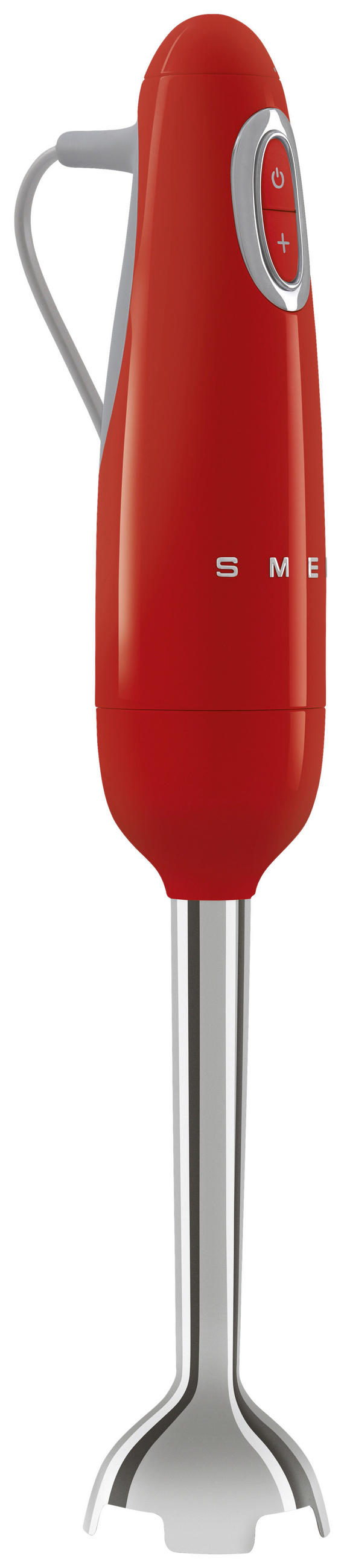STABMIXER 50'S STYLE  - Edelstahlfarben/Rot, Basics, Kunststoff/Metall (6,5/41,4/6,5cm) - SMEG