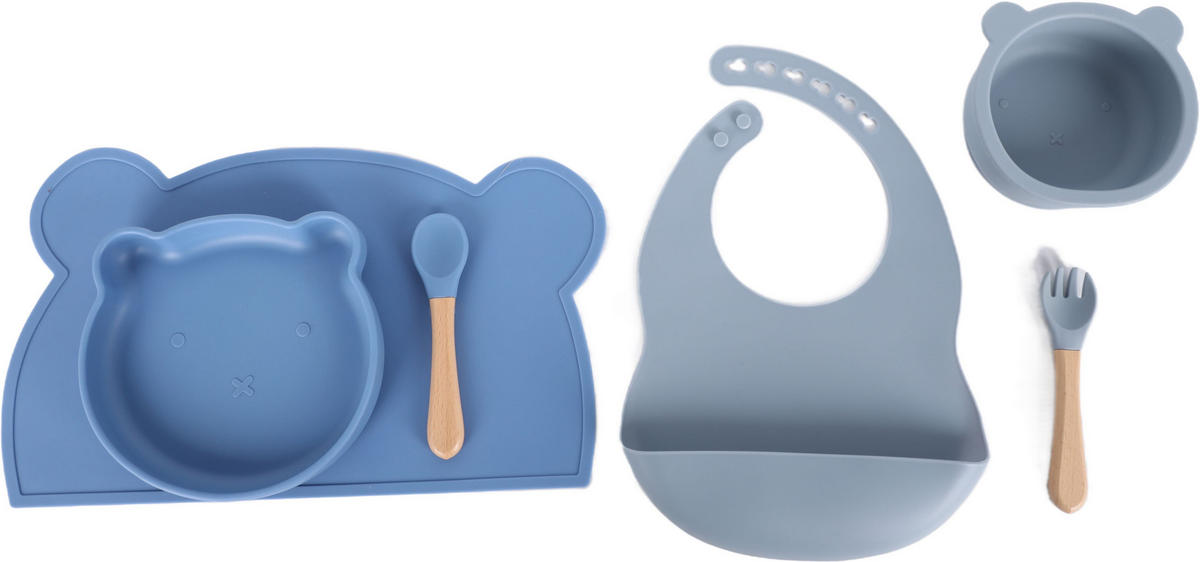 ESSSET  - Blau, Trend, Holz/Kunststoff - Jimmylee