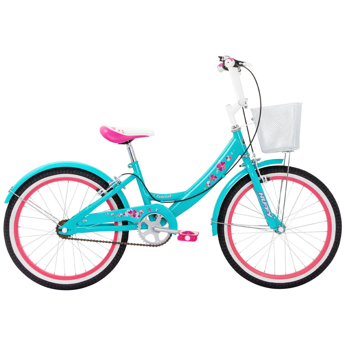 KINDERFAHRRAD 20 Zoll  - Hellblau, Basics, Metall (66/96.5/140.5cm)