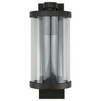 AUßENWANDLEUCHTE Mira 11,8/29/15,9 cm   - Schwarz, KONVENTIONELL, Metall (11,8/29/15,9cm)