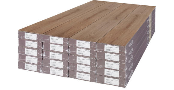 VINYLBODEN Eiche Elegance Premium per m² - Eichefarben, KONVENTIONELL, Kunststoff (123,5/19,2/0,5cm) - Venda