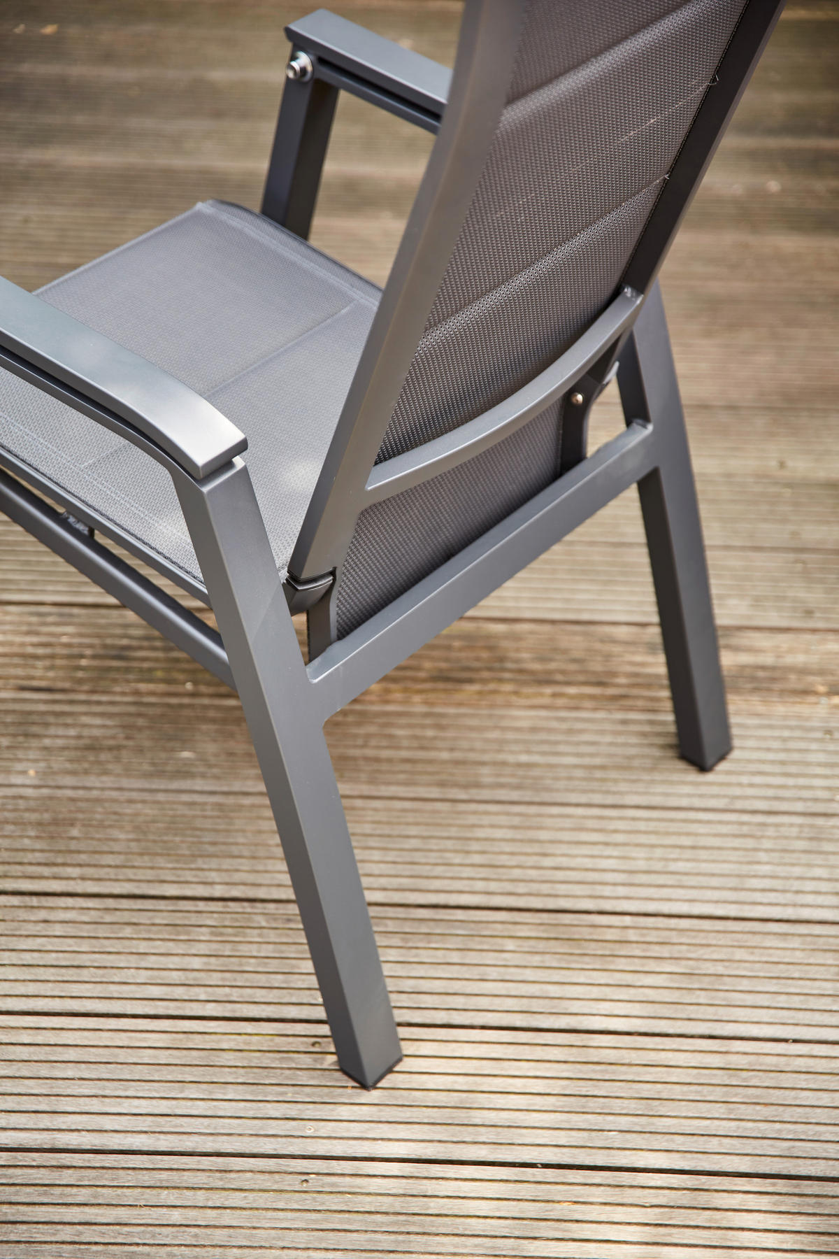 GARTEN-RELAXSESSEL 73/110/59 cm  - Anthrazit, Basics, Kunststoff/Metall (73/110/59cm) - Siena Garden