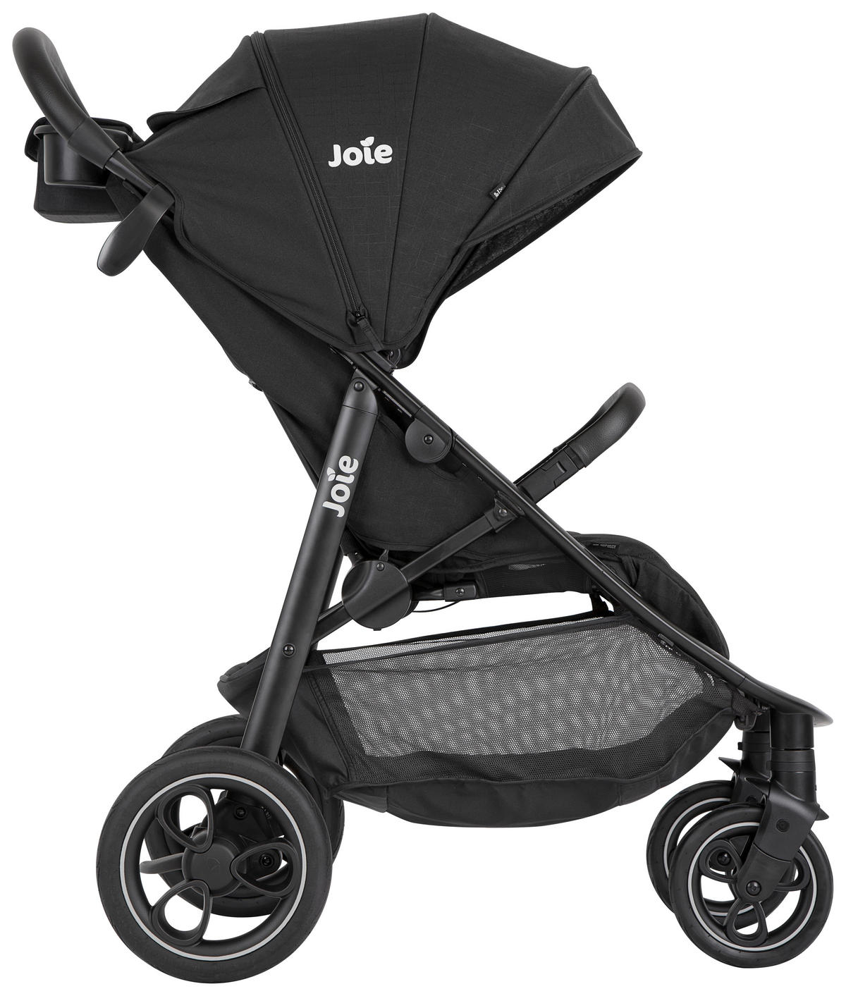 BUGGY LITETRAX PRO  - Schwarz, Basics, Textil/Metall (58/103/93,6cm) - Joie