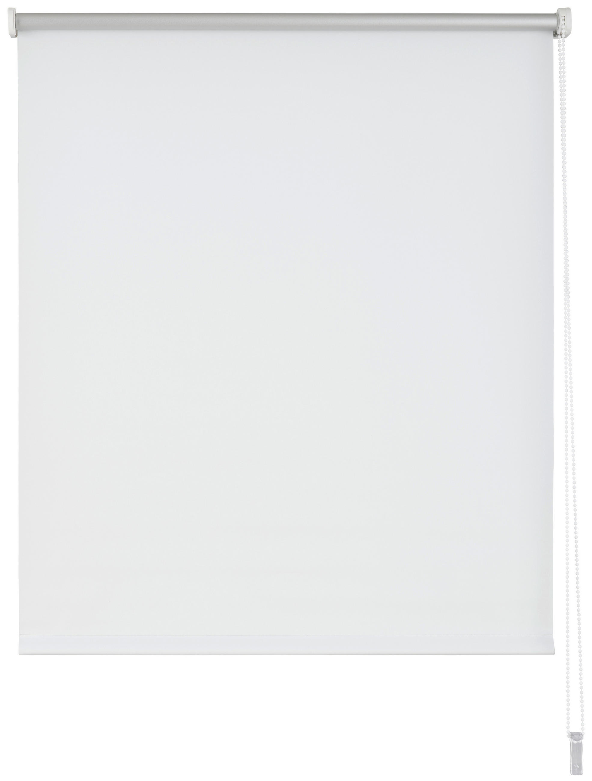 VERDUNKELUNGSROLLO  Verdunkelung     - Weiß, Basics, Textil (120/150/4cm)