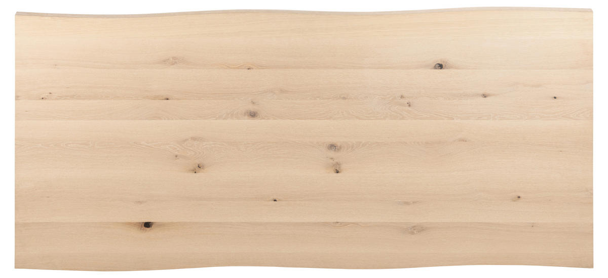 ESSTISCH in Holz 220/100/75 cm  - Eichefarben/Schwarz, Design, Holz (220/100/75cm) - MID.YOU