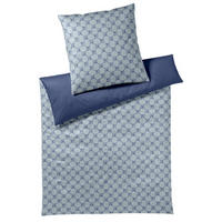 WENDEBETTWÄSCHE J! Cornflower Double Makosatin 155/220 cm  - Dunkelblau/Hellblau, Design, Textil (155/220cm) - Joop!