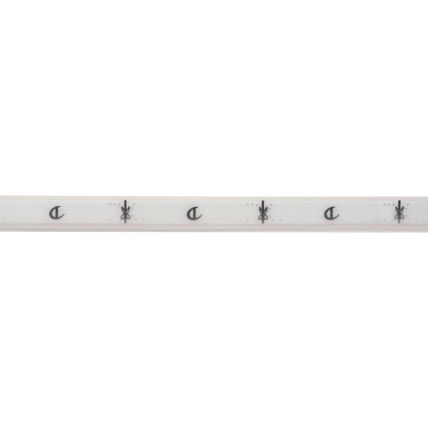 LICHTLEISTE - Weiß, Basics, Kunststoff (200cm) - HKT