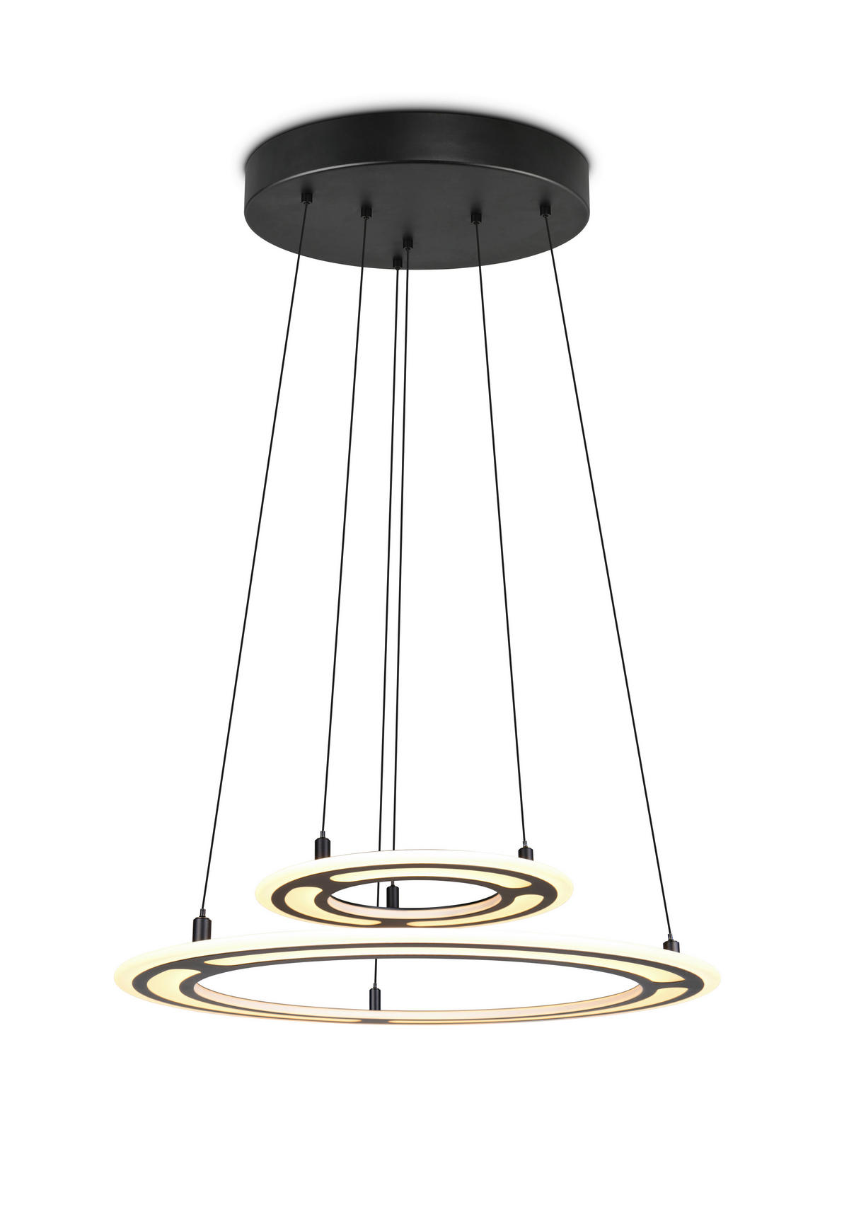 LED-HÄNGELEUCHTE 72,5/200 cm  - Schwarz, Design, Metall (72,5/200cm) - Trio Leuchten