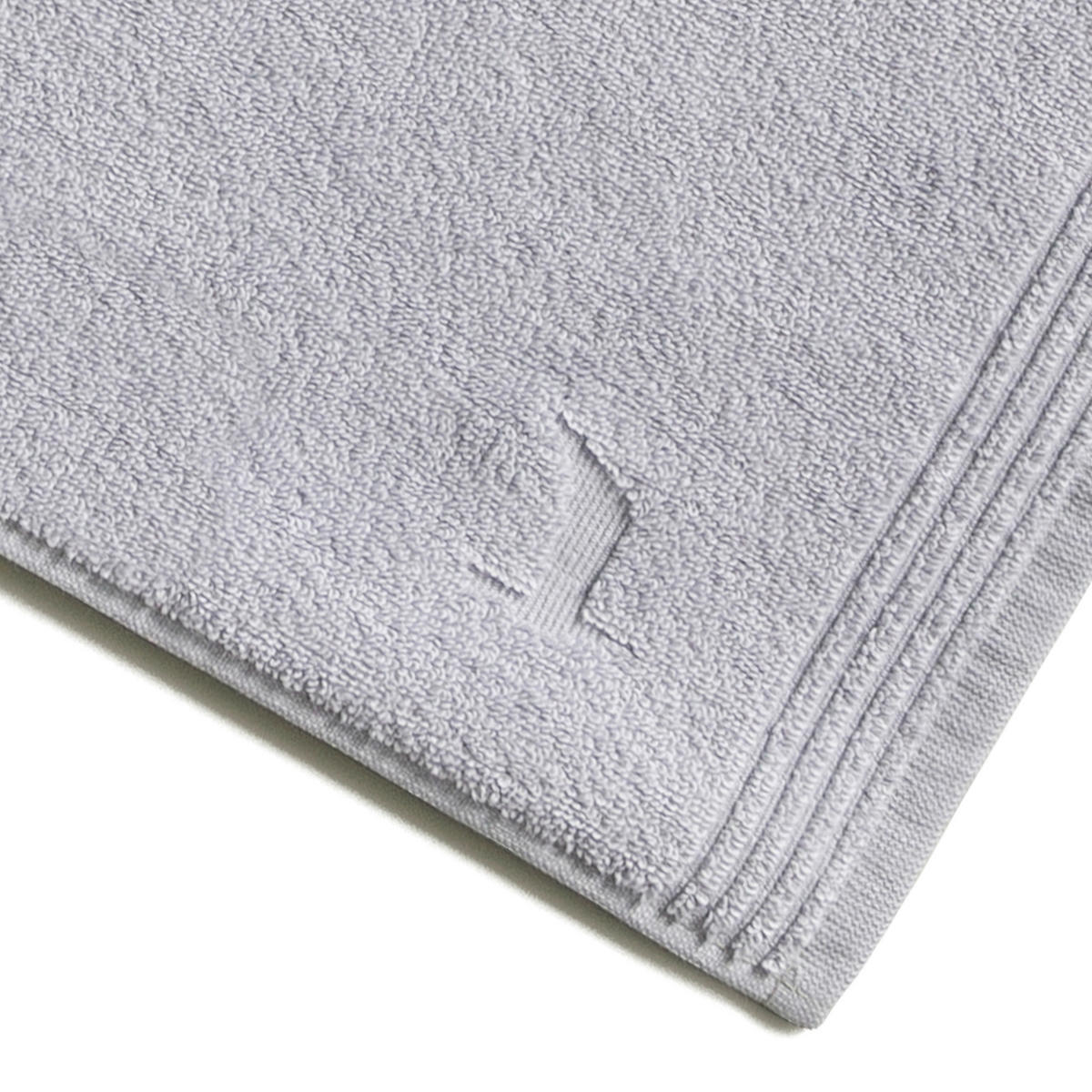 BADEMATTE Silberfarben 50/70 cm  - Silberfarben, Basics, Textil (50/70cm) - Moeve