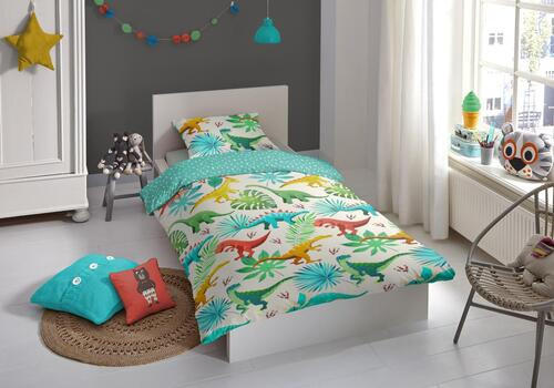 KINDERBETTWÄSCHE Renforcé 135/200 cm  - Multicolor, Textil (135/200cm)
