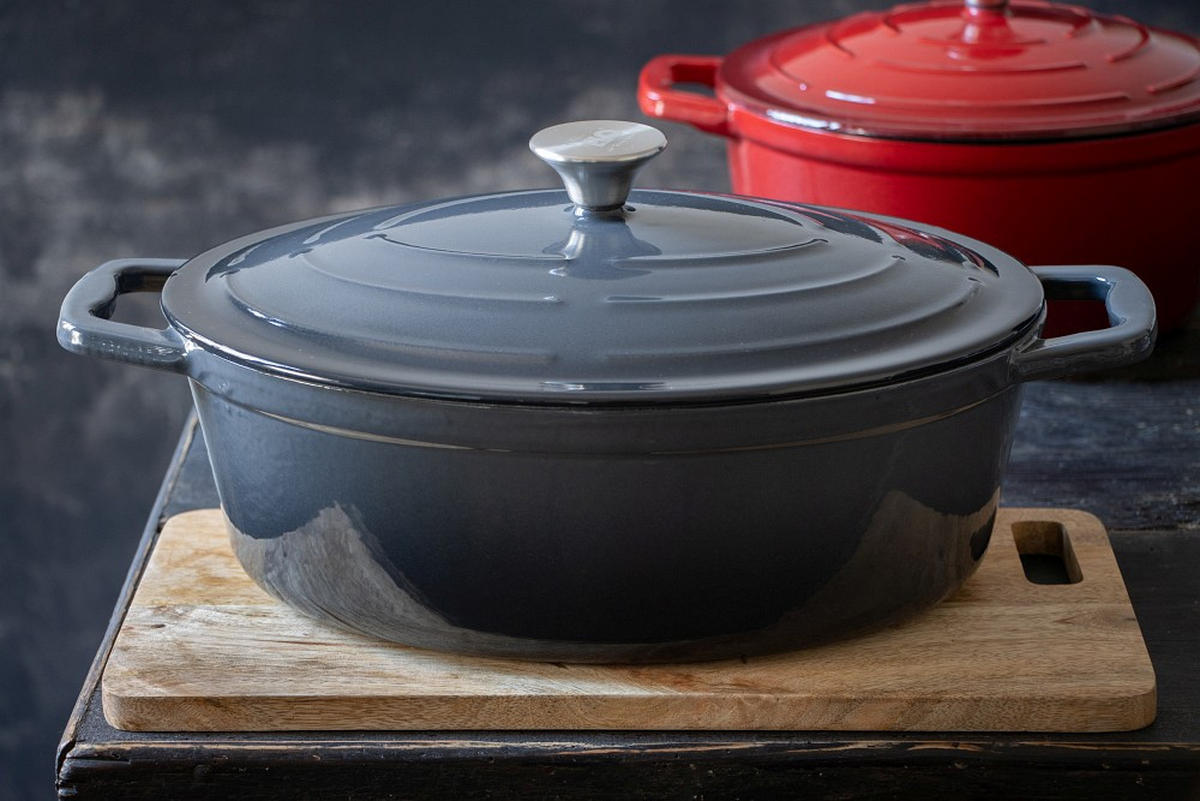 GUSSTOPF 5 L  - KONVENTIONELL, Metall (33cm) - ELO