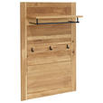 GARDEROBENPANEEL  in 80/120/30 cm  - Eichefarben, KONVENTIONELL, Holz/Holzwerkstoff (80/120/30cm) - Linea Natura
