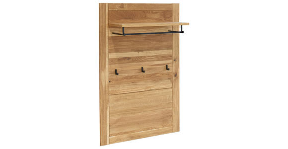 GARDEROBENPANEEL  in 80/120/30 cm  - Eichefarben, KONVENTIONELL, Holz/Holzwerkstoff (80/120/30cm) - Linea Natura