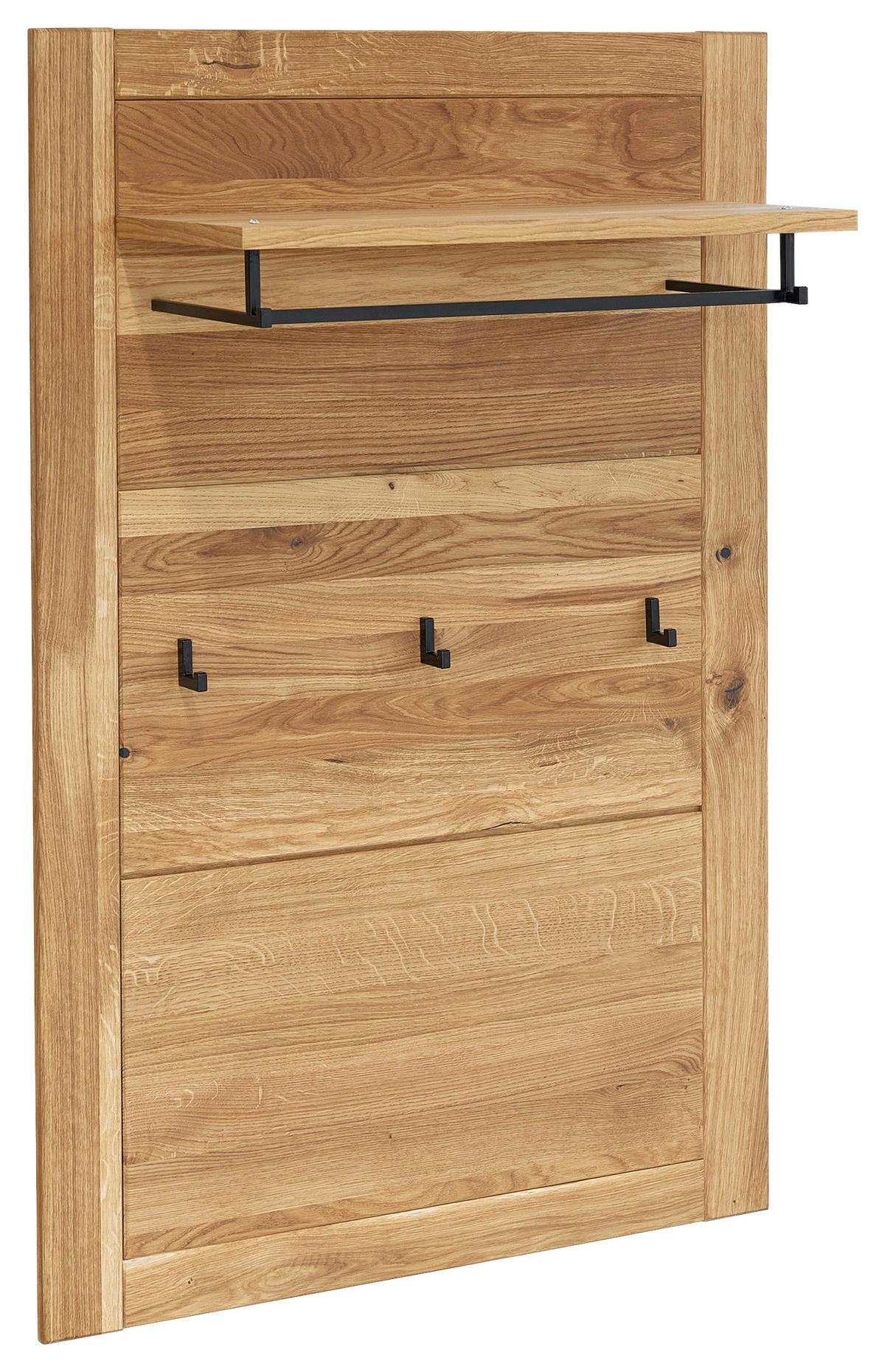 GARDEROBENPANEEL  in 80/120/30 cm  - Eichefarben, KONVENTIONELL, Holz/Holzwerkstoff (80/120/30cm) - Linea Natura