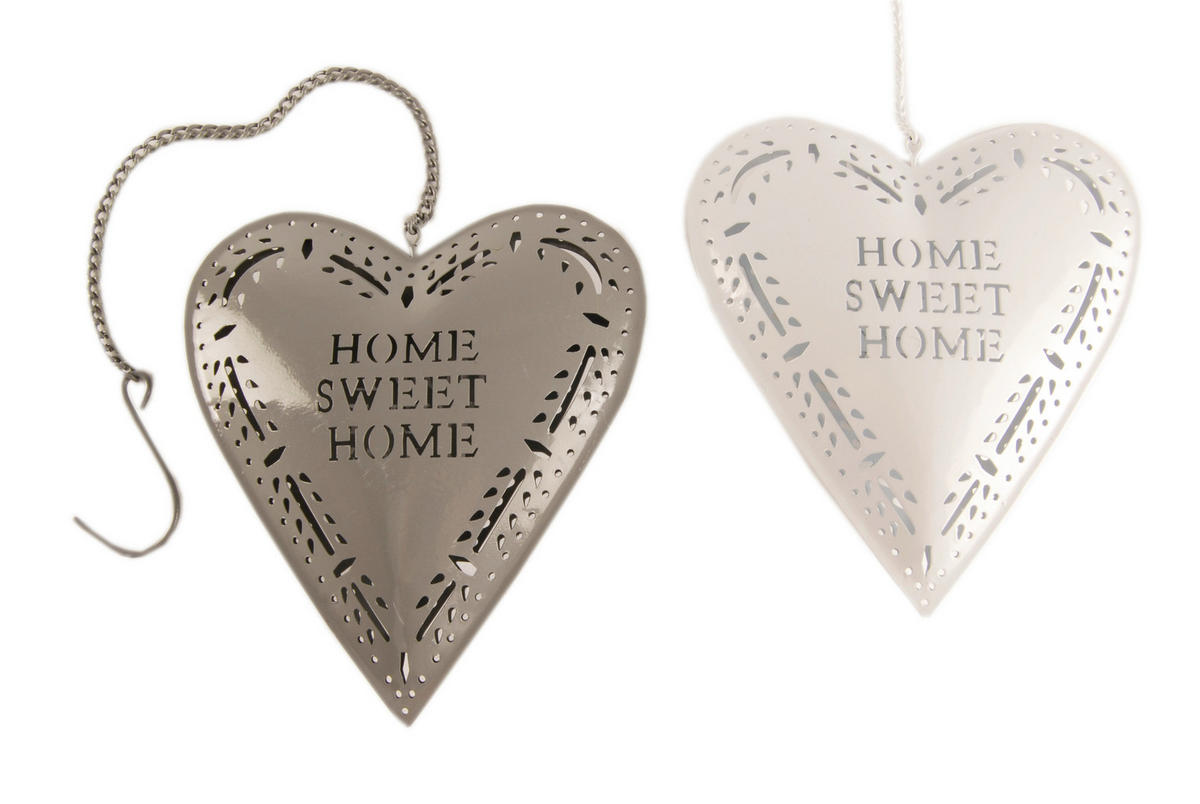 ZÁVĚSNÁ DEKORACE - Natur, kov (13,5/15/4cm)