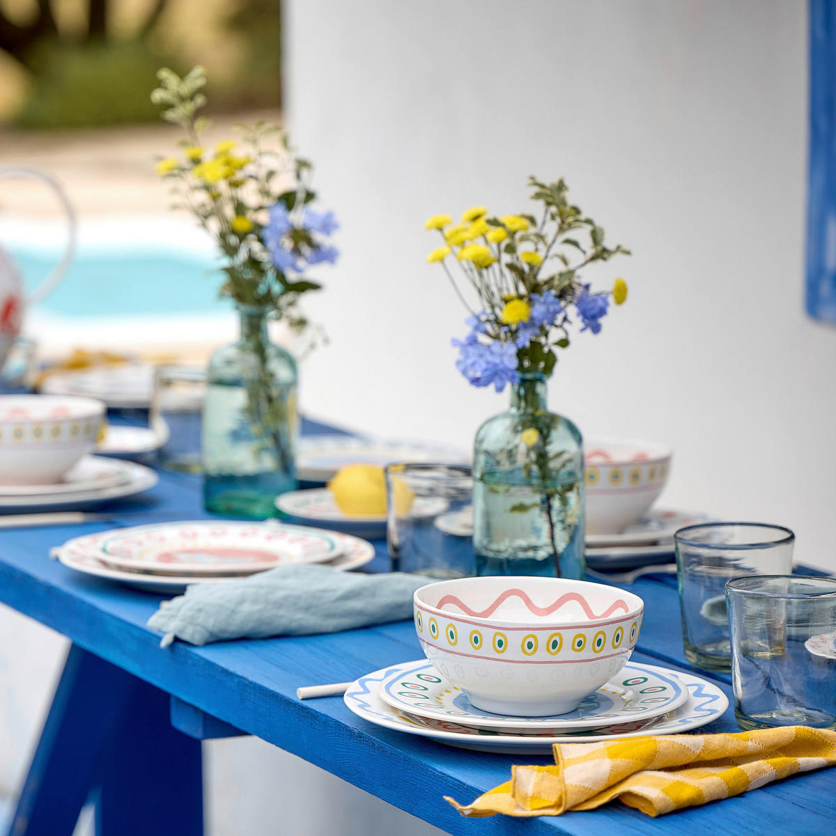 MÜSLISCHALENSET SUMMER BLISS  - Multicolor, Basics, Keramik - Costa Nova