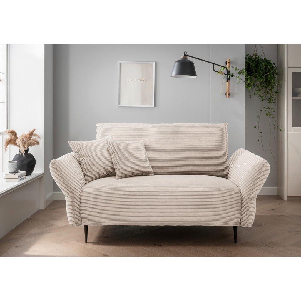 Thumbnail - Livetastic 2-Sitzer-Sofa, Beige, Textil, Füllung: Schaumstoff, 163x97x102 cm, Rücken echt, Armteil links, rechts, Wohnzi...