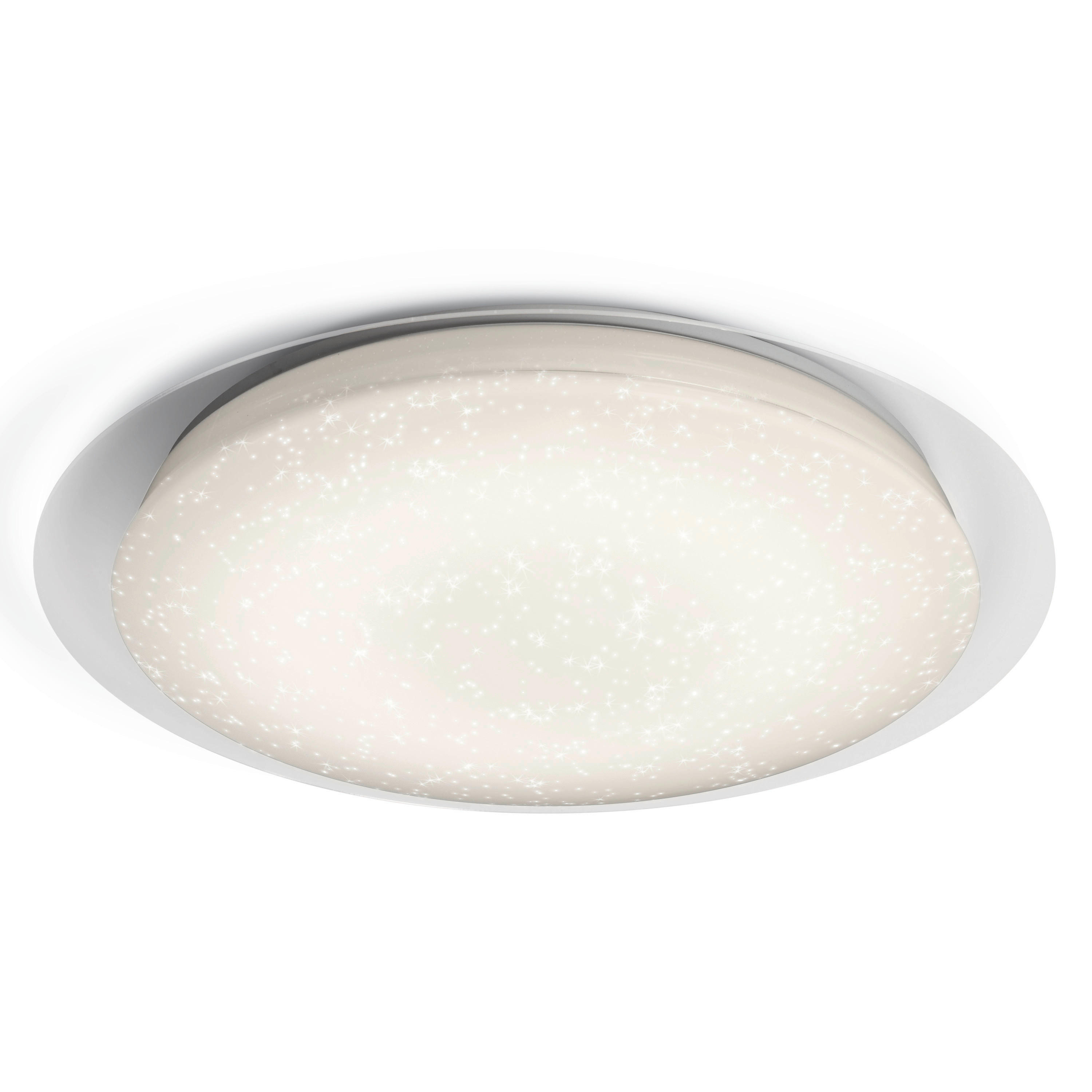 LED-DECKENLEUCHTE Orbis Sparkle  - Weiß, Basics, Kunststoff/Metall (54,6/51,1/52,7cm) - Ledvance