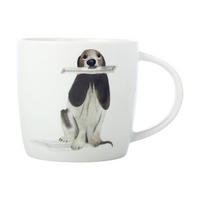 HRNEK NA KÁVU kostní porcelán (bone china) keramika  - vícebarevná, Basics, keramika (400ml) - Maxwell & Williams