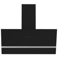 DUNSTABZUGSHAUBE CH24090SAM  - Schwarz, Trend, Glas/Metall (89,5/74,2-109,2/38,5cm) - Respekta