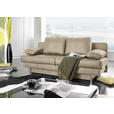 SCHLAFSOFA Macy in Sandfarben  - Sandfarben/Wengefarben, Design, Holz/Textil (203/94/100cm) - Novel