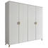 DREHTÜRENSCHRANK in Weiß - Eschefarben/Weiß, Design, Holz/Holzwerkstoff (182/203/53cm) - Carryhome DREHTÜRENSCHRANK in Weiß - Eschefarben/Weiß, Design, Holz/Holzwerkstoff (182/203/53cm) - Carryhome