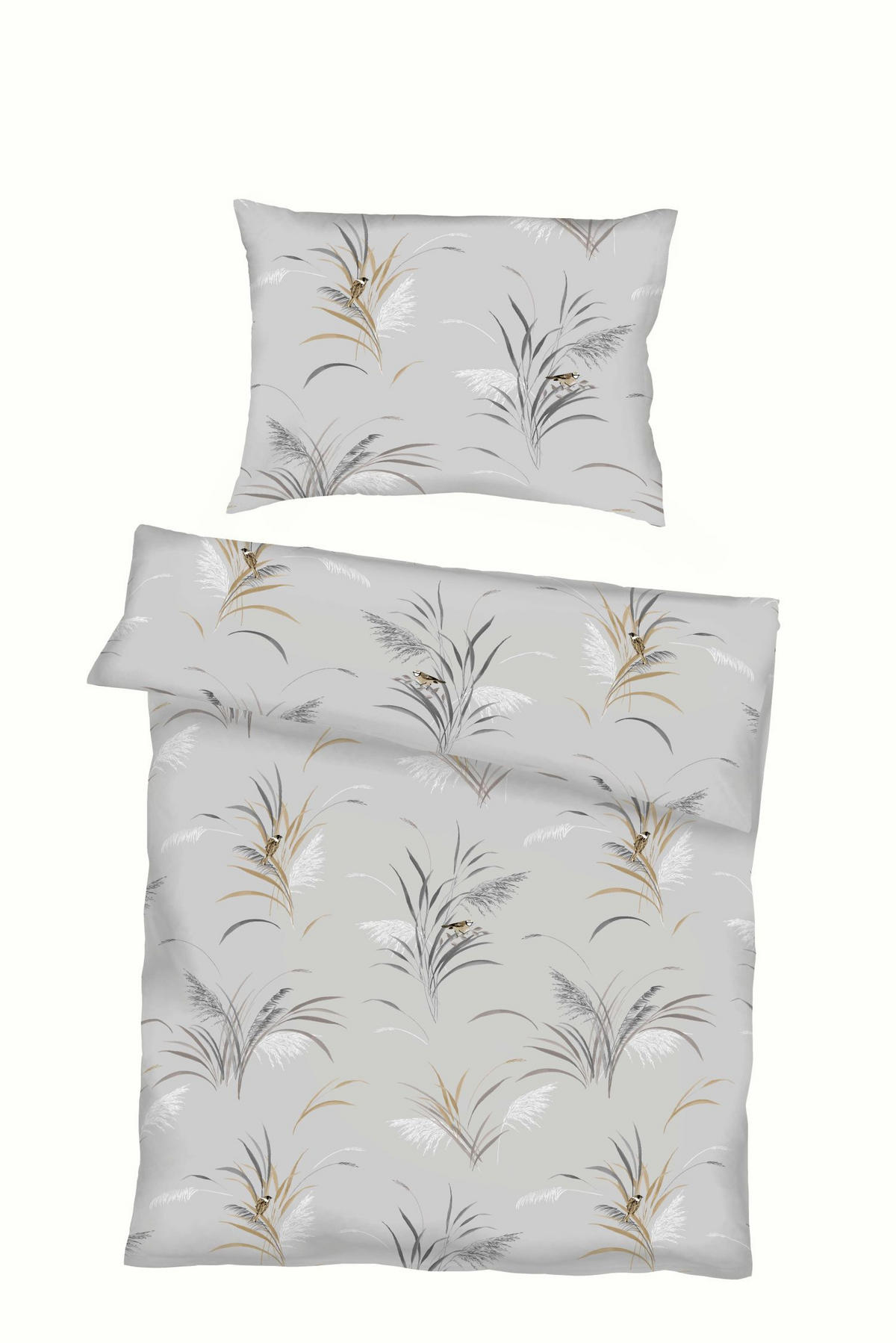 BETTWÄSCHE Swing Interlock-Jersey 140/200 cm  - Dunkelgrau, Basics, Textil (140/200cm) - Kaeppel