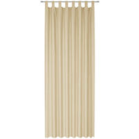 ZAVJESA S OMČAMA prirodne boje  135/245 cm  - prirodne boje, Design, tekstil (135/245cm) - Boxxx