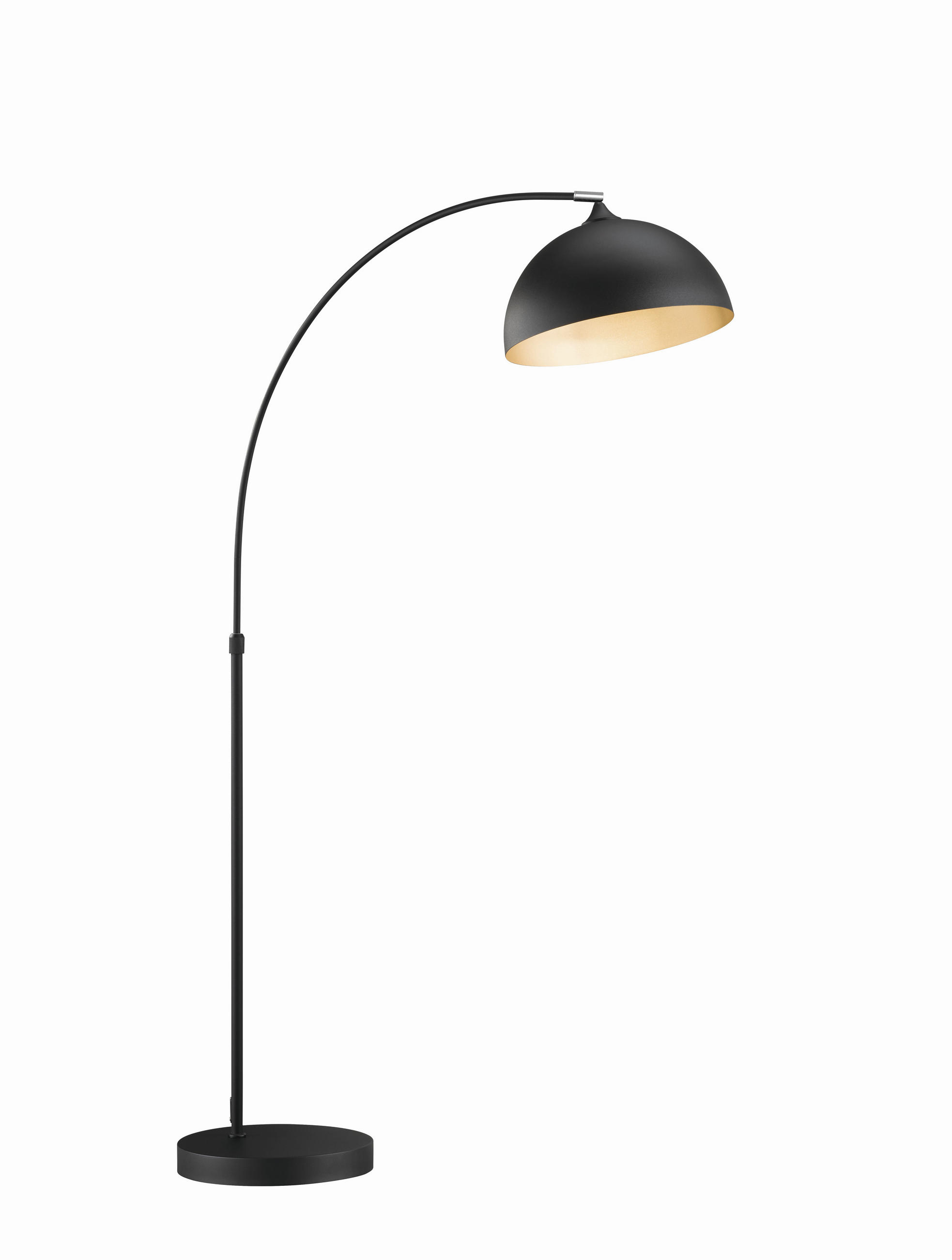 Fischer & Honsel Stehleuchte Leitung Schwarz 65x160-200x65 cm