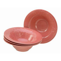 SET PASTATALLRIKAR  27 cm   - mörkrosa, Trend, keramik (27cm) - Creatable