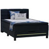 BOXSPRINGBETT 140/200 cm  in Anthrazit  - Anthrazit/Schwarz, Konventionell, Holzwerkstoff/Kunststoff (140/200cm) - Carryhome