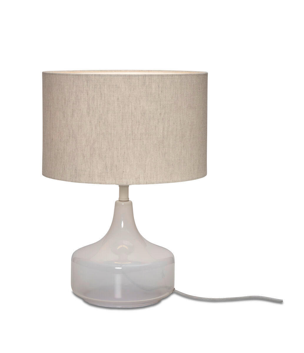 TISCHLEUCHTE 32/46 cm   - Grau, Trend, Textil (32/46cm) - It's about Romi