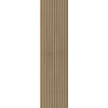 AKUSTIKPANEEL Echtholz Echtholz Eiche hellbraun acous Professional 60/250/2.1 cm  - Hellbraun, Basics, Holz/Kunststoff (60/250/2.1cm) - Novel