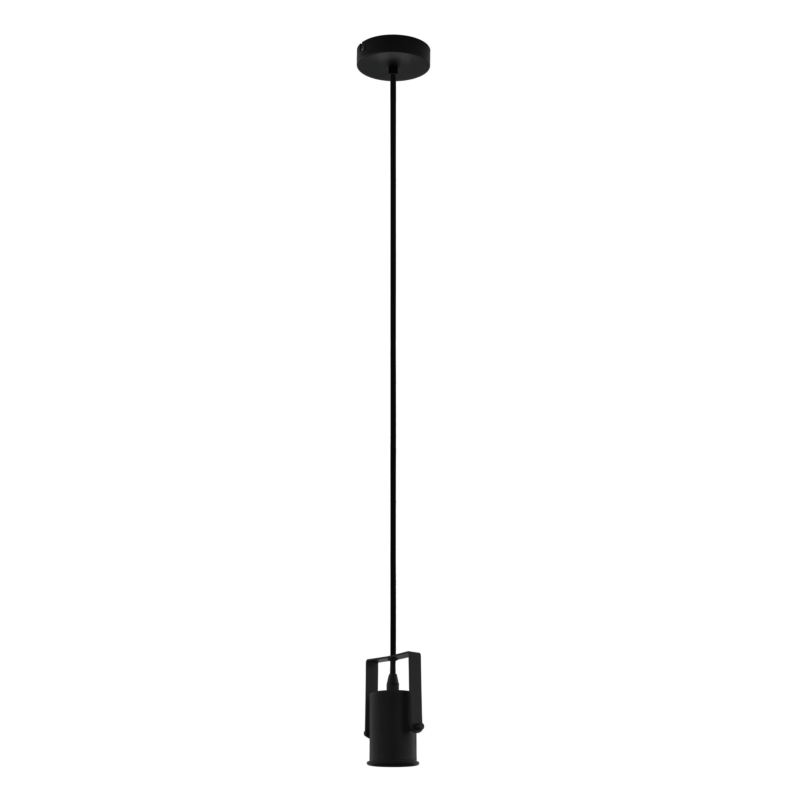 HÄNGELEUCHTE Calari 9,5/6,5/150 cm   - Schwarz, Design, Metall (9,5/6,5/150cm) - Eglo