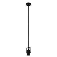 HÄNGELEUCHTE 9,5/6,5/150 cm    - Schwarz, Design, Metall (9,5/6,5/150cm) - Eglo