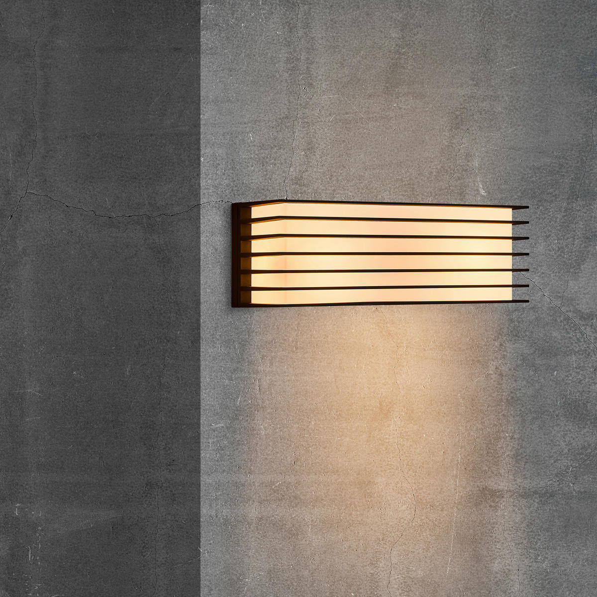 AUßENWANDLEUCHTE 28,6/12 cm   - Schwarz/Weiß, Design, Kunststoff/Metall (28,6/12cm) - Nordlux