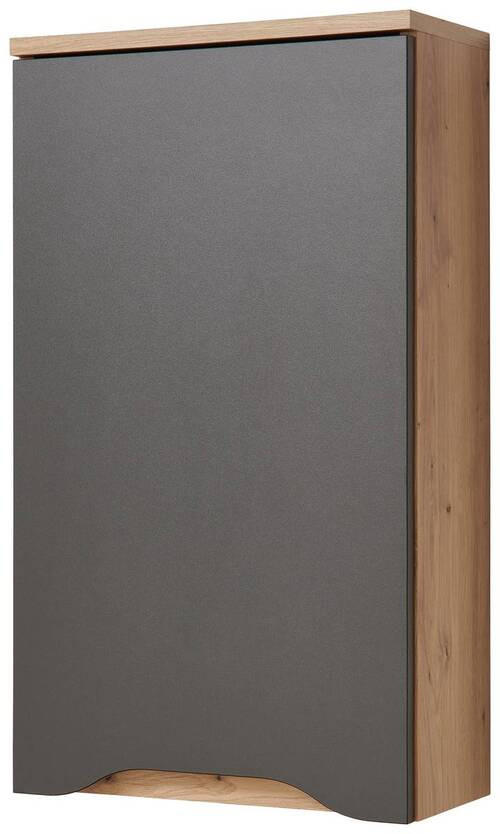 HÄNGESCHRANK 40/70/20 cm  - Eichefarben/Anthrazit, MODERN, Holzwerkstoff (40/70/20cm) - MID.YOU