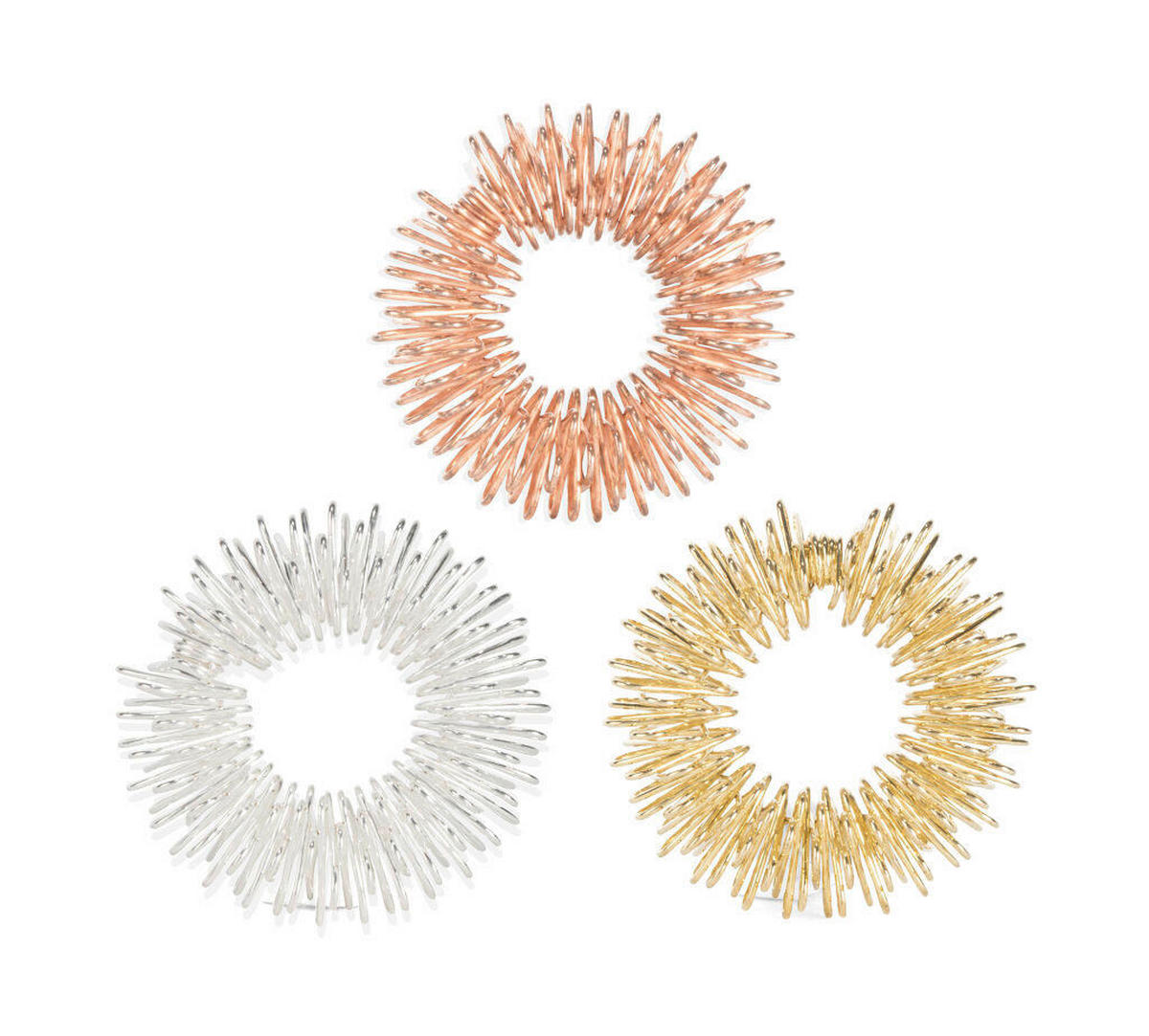 RUČNÝ MASÁŽNY PRÍSTROJ - viacfarebná, Basics, kov (1,5/10,4/6,5cm) - Kikkerland