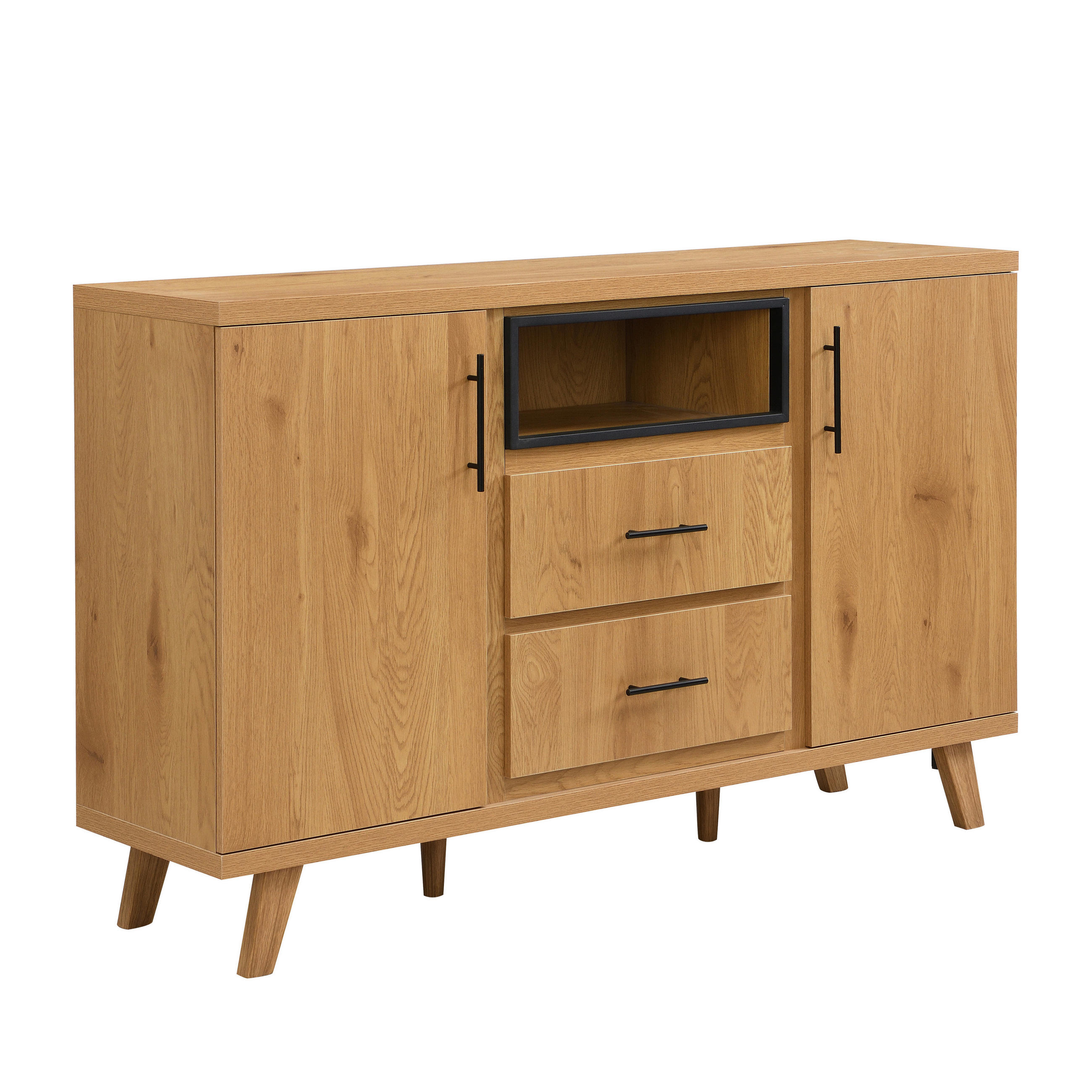 Livetastic Sideboard Eiche 150x95x40 cm