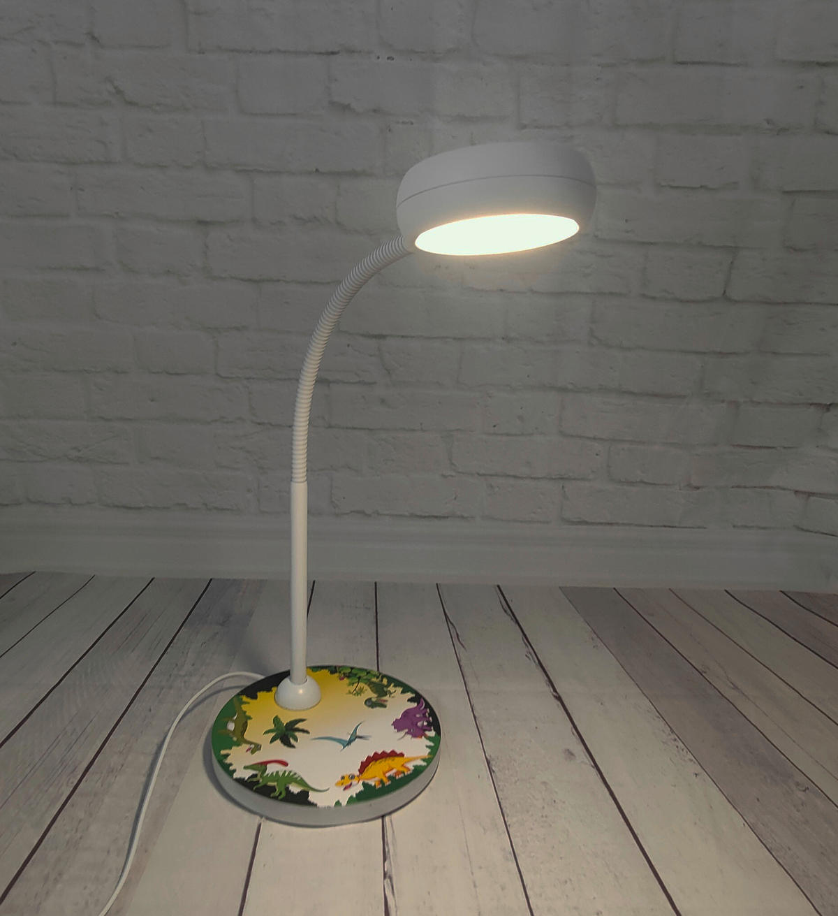 SCHREIBTISCHLEUCHTE 20/43/20 cm  - Multicolor/Weiß, Basics, Holzwerkstoff/Metall (20/43/20cm)