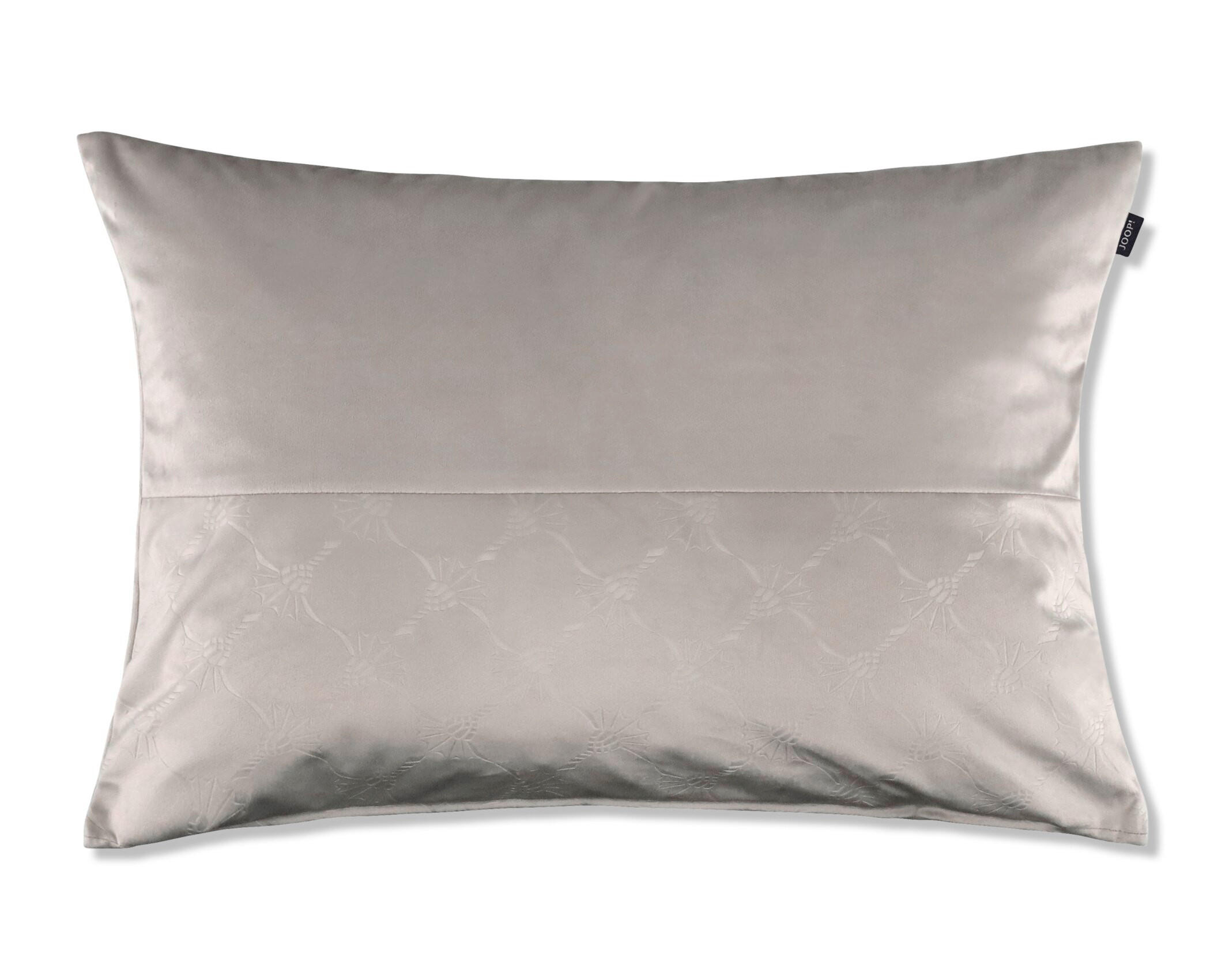 KISSENHÜLLE J!SOFT CORNFLOWER 40/60 cm  - Grau, Basics, Textil (40/60cm) - Joop!