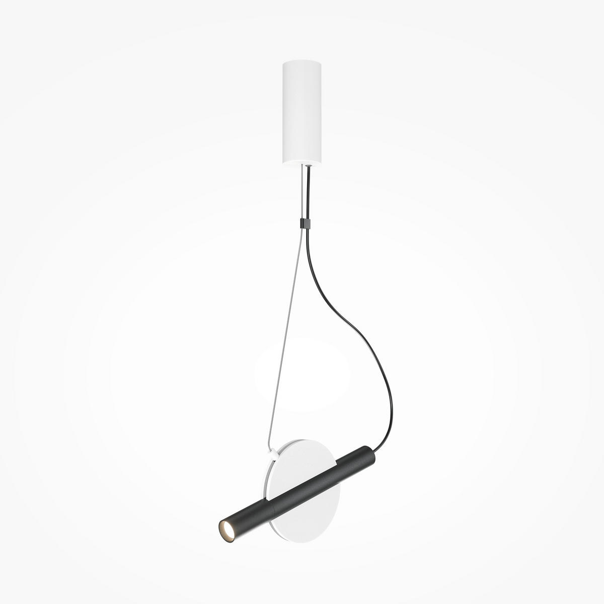PENDELLEUCHTE Modern 30/6/220 cm   - Weiß, Trend, Metall (30/6/220cm) - MAYTONI