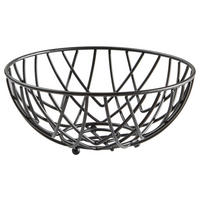 OBSTKORB  - Schwarz, Basics, Metall (30/13cm) - Justinus