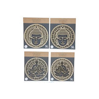 BUDHA - drevo (40/40/0,5cm)