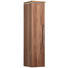 SEITENSCHRANK 30/132/30 cm - Chromfarben/Eichefarben, Design, Glas/Holzwerkstoff (30/132/30cm) - Novel SEITENSCHRANK 30/132/30 cm - Chromfarben/Eichefarben, Design, Glas/Holzwerkstoff (30/132/30cm) - Novel