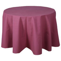 TISCHDECKE Textil Rosa 160 cm  - Rosa, Basics, Textil (160cm) - Novel